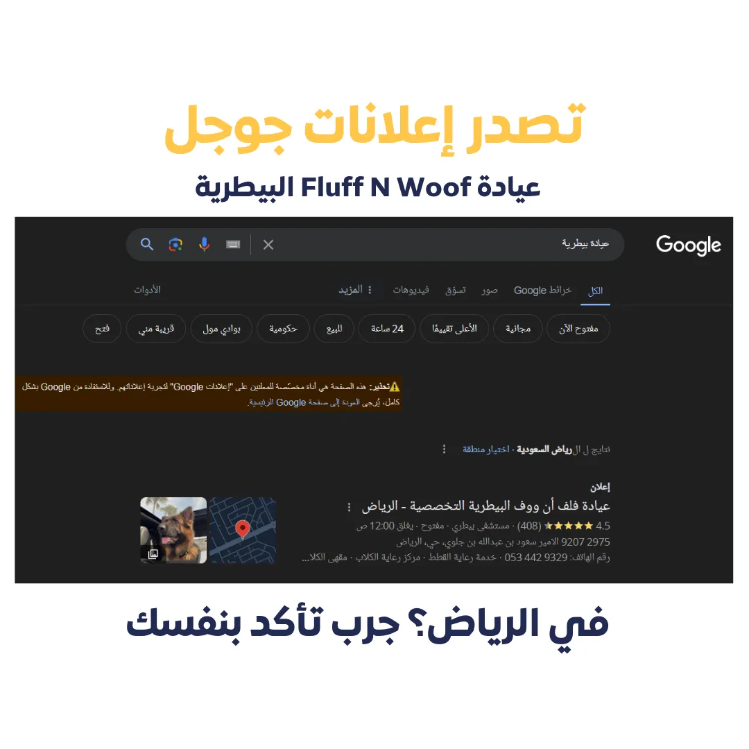 تصدّر إعلانات جوجل — فلف آند ووف — لقطة 1